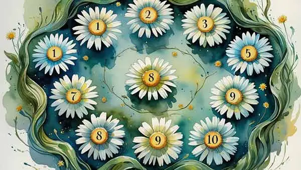 kluczowe znaki w sztuce floromancji