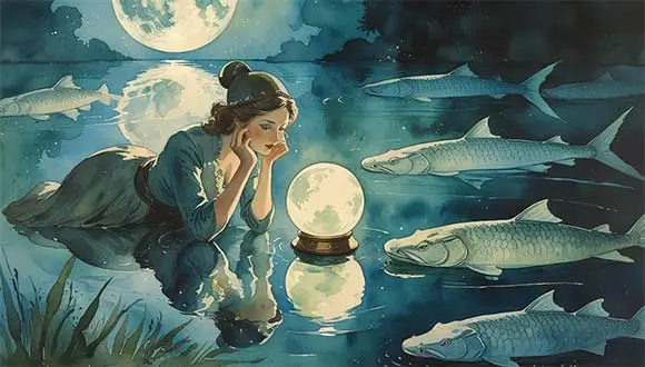 Pełnia Księżyca Jesiotrów 9 sierpnia 2025