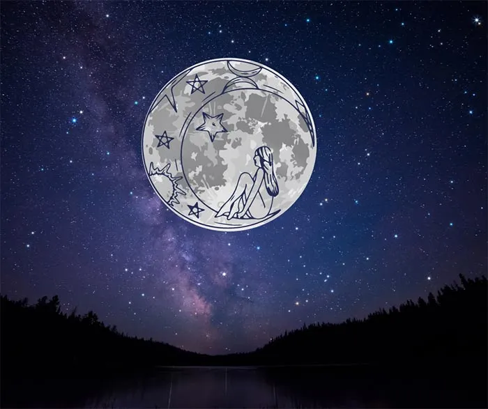 Pełnia Niebieskiego Księżyca 30 sierpnia 2023