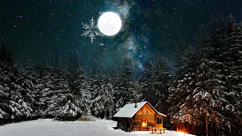 Pełnia Śnieżnego Księżyca 24 lutego 2024