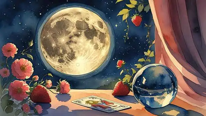 Pełnia Truskawkowego Księżyca 11 czerwca 2025 r.